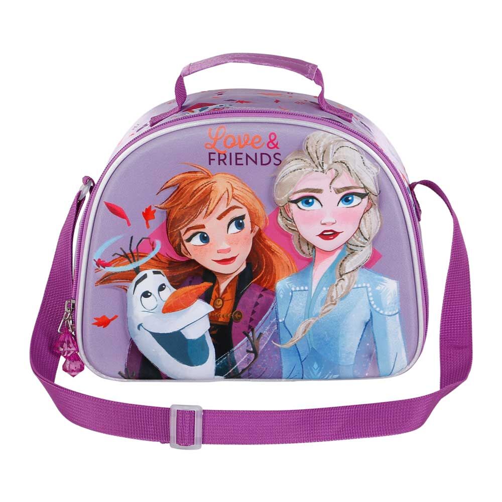Imagen 1 de Bolsa Portameriendas 3D Friends Frozen 2 Disney