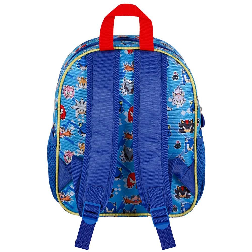 Imagen 3 de Mochila 3D Trio Sonic The Hedgehog 31Cm