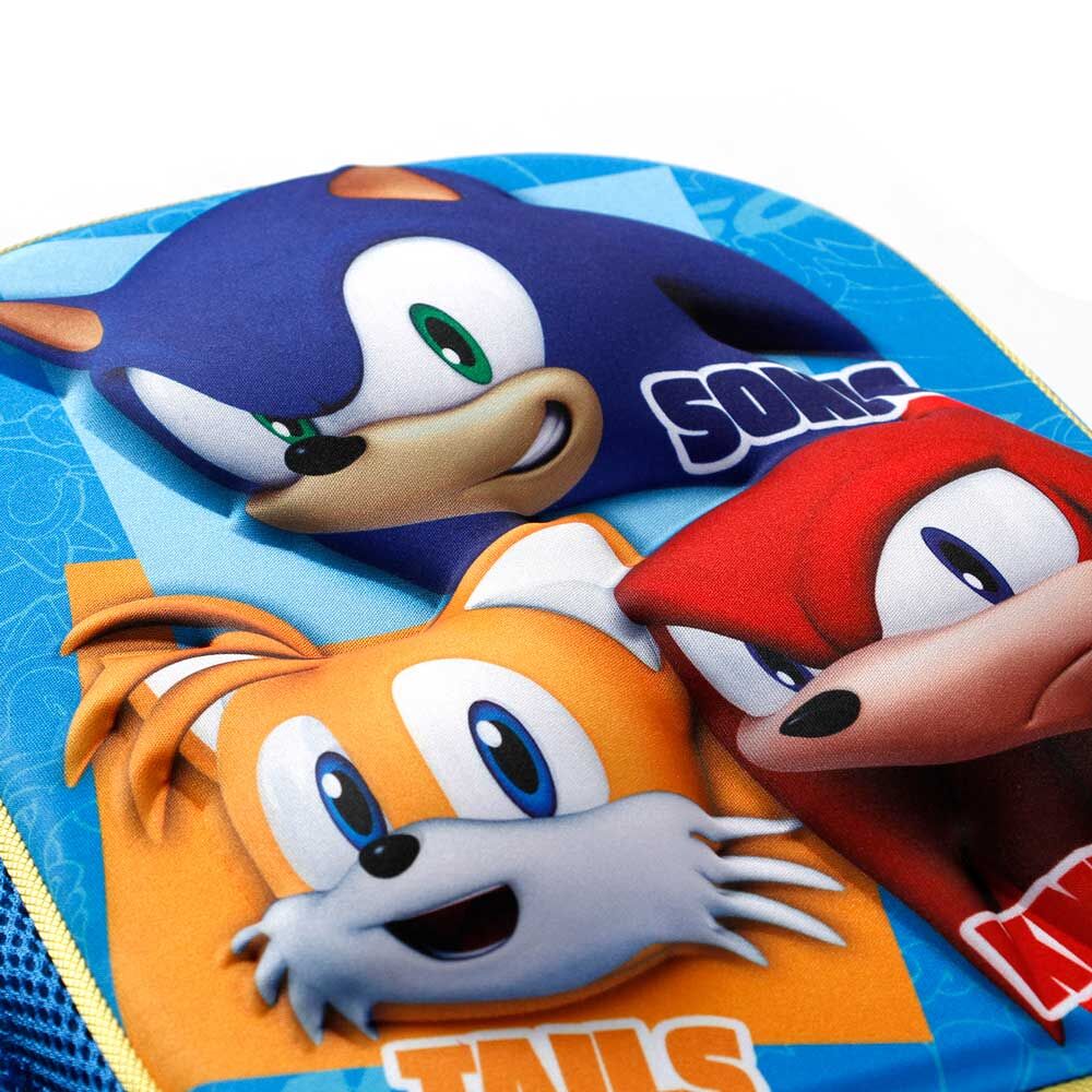 Imagen 5 de Mochila 3D Trio Sonic The Hedgehog 31Cm