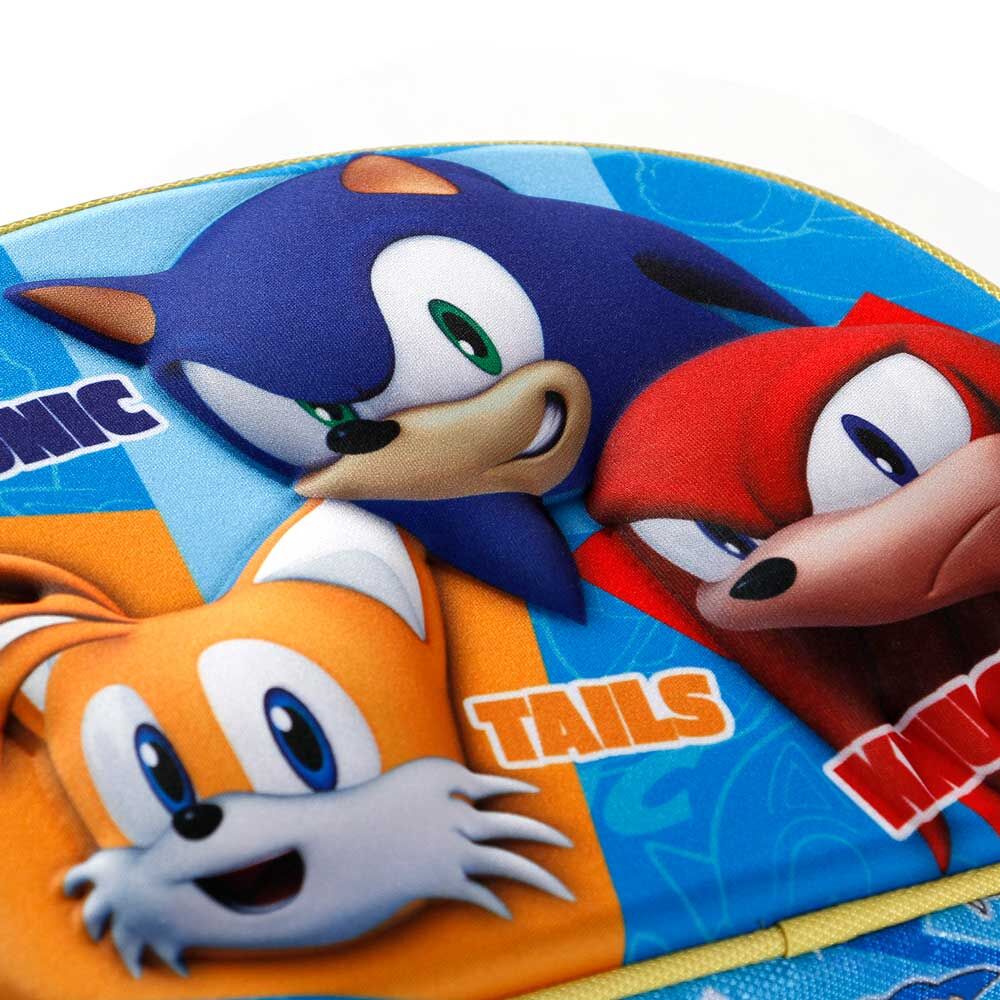 Imagen 5 de Bolsa Portameriendas 3D Trio Sonic The Hedgehog