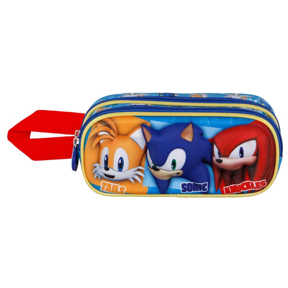 Imagen 1 de Portatodo 3D Trio Sonic The Hedgehog Doble