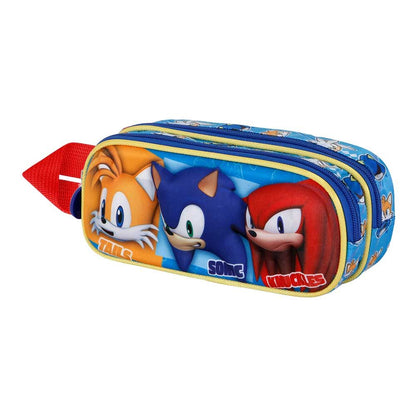Imagen 3 de Portatodo 3D Trio Sonic The Hedgehog Doble