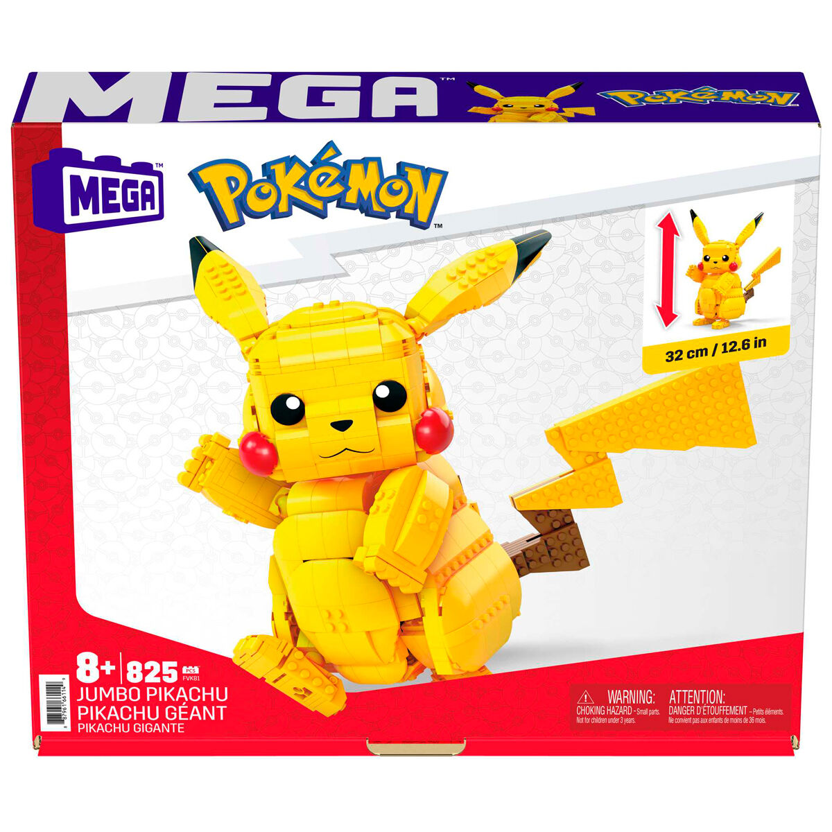 Imagen 2 de Mega Construx Pikachu Gigante Pokemon