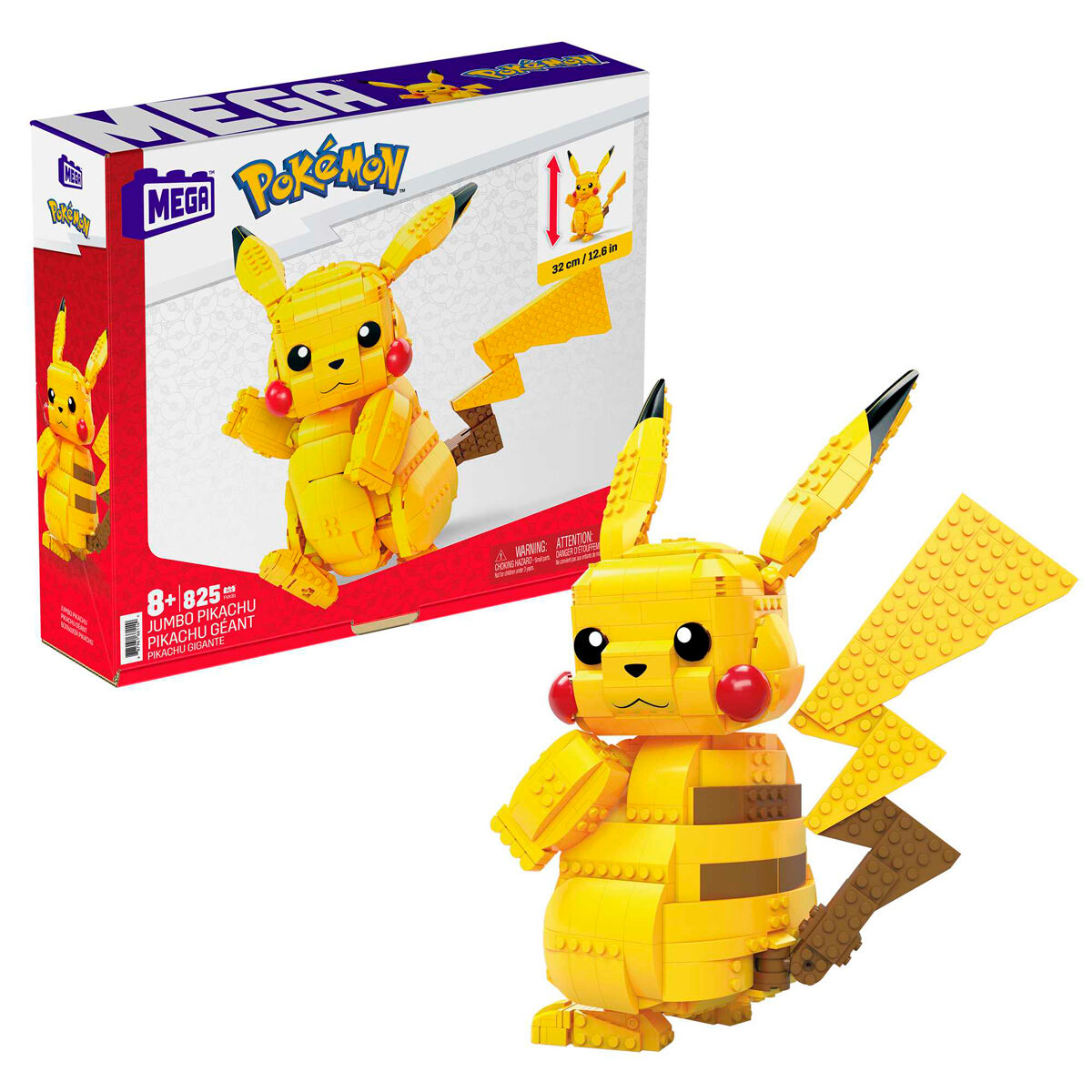 Imagen 1 de Mega Construx Pikachu Gigante Pokemon