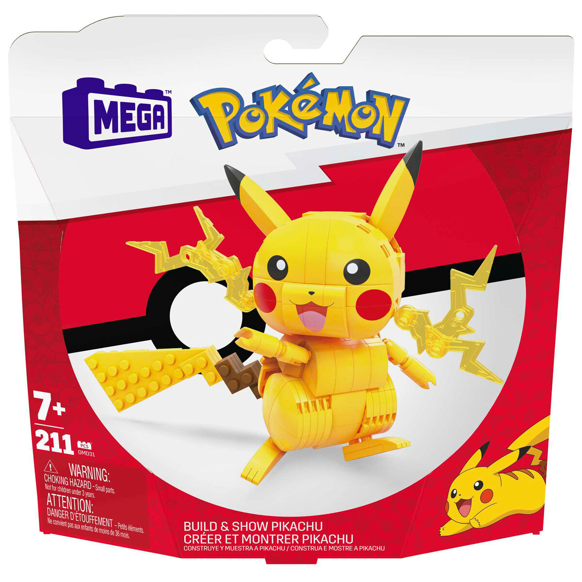 Imagen 2 de Mega Construx Pikachu Pokemon