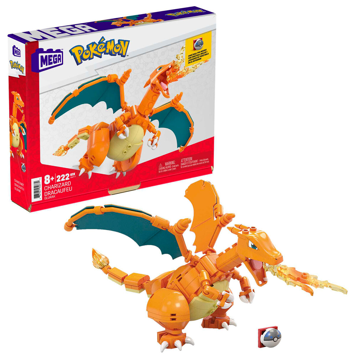 Imagen 1 de Mega Construx Charizard Pokemon