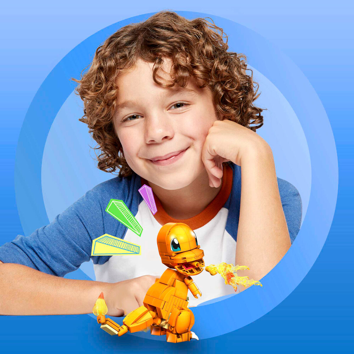 Imagen 4 - Kit Mega Construx Charmander Pokemon 180Pzs