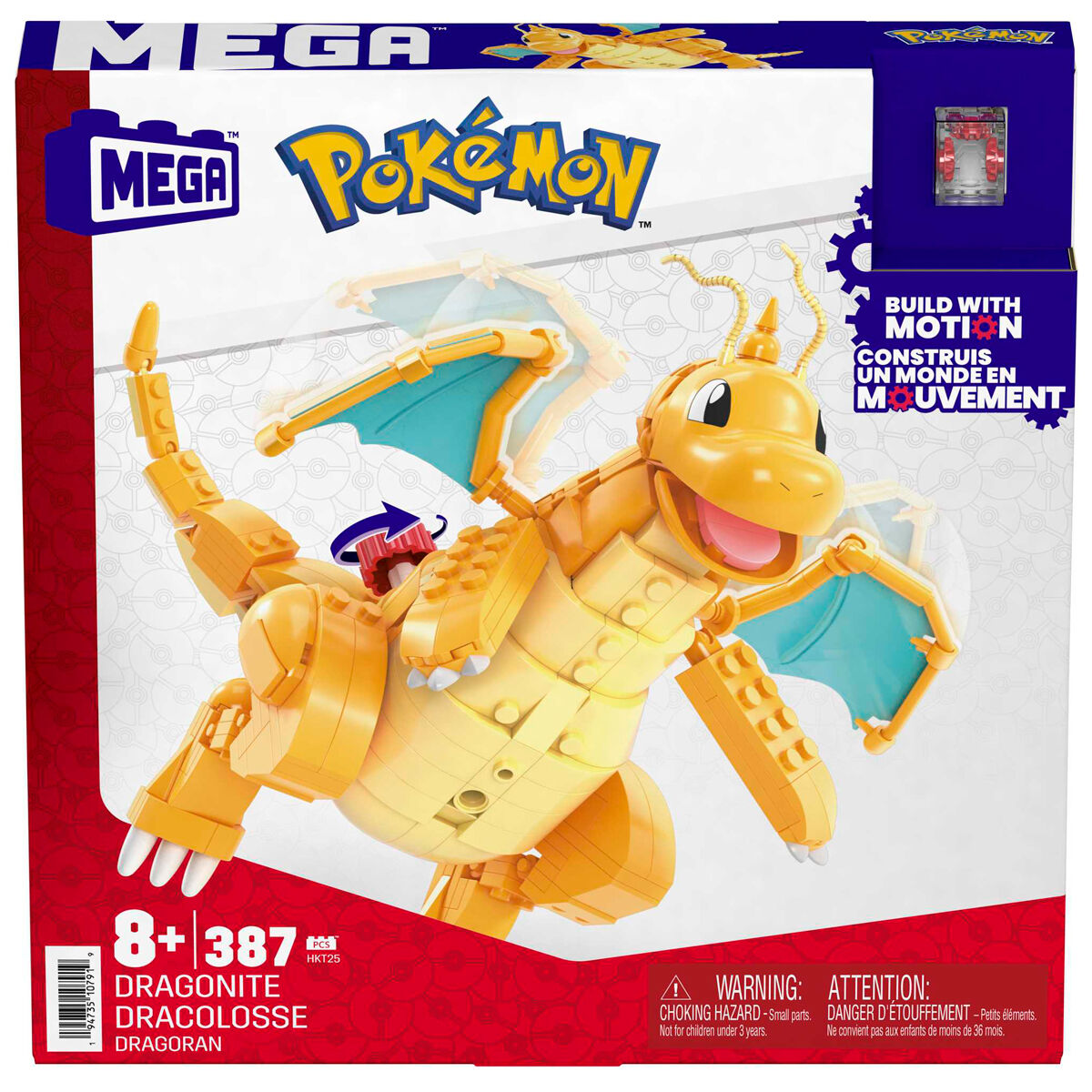 Imagen 2 de Mega Construx Dragonite Pokemon