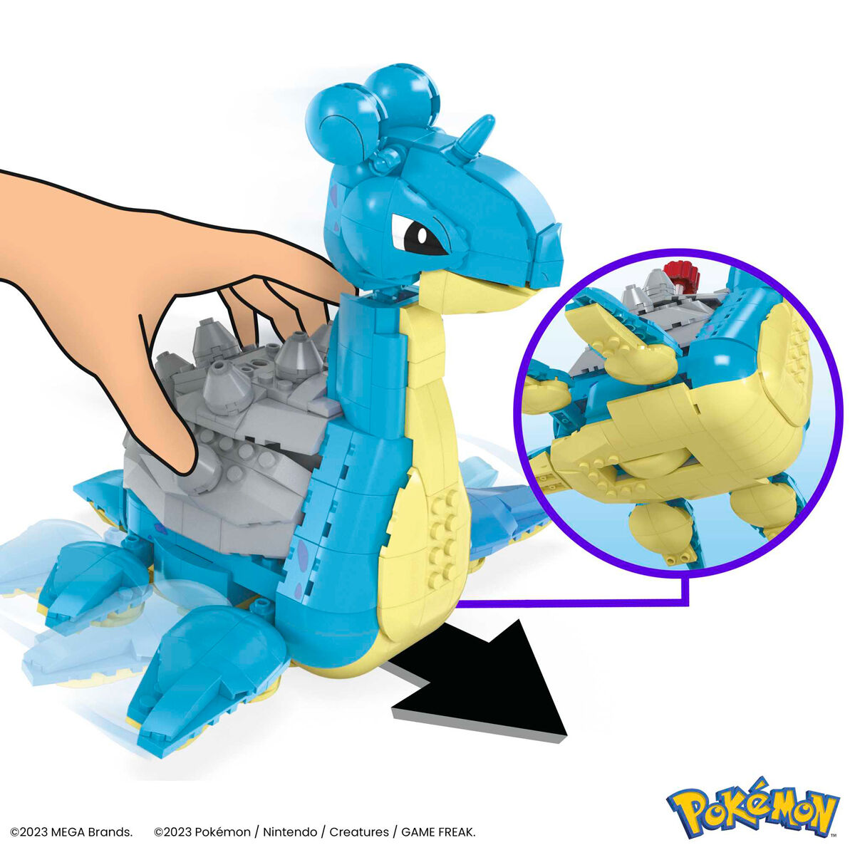 Imagen 5 - Mega Construx Lapras Pokemon