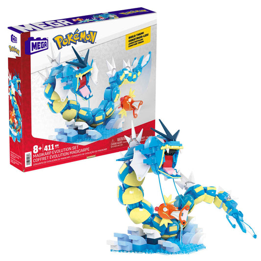 Imagen 1 de Mega Construx Magikarp & Gyarados Pokemon