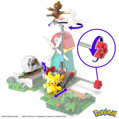 Imagen 4 - Mega Construx Ciudad Del Viento Pokemon