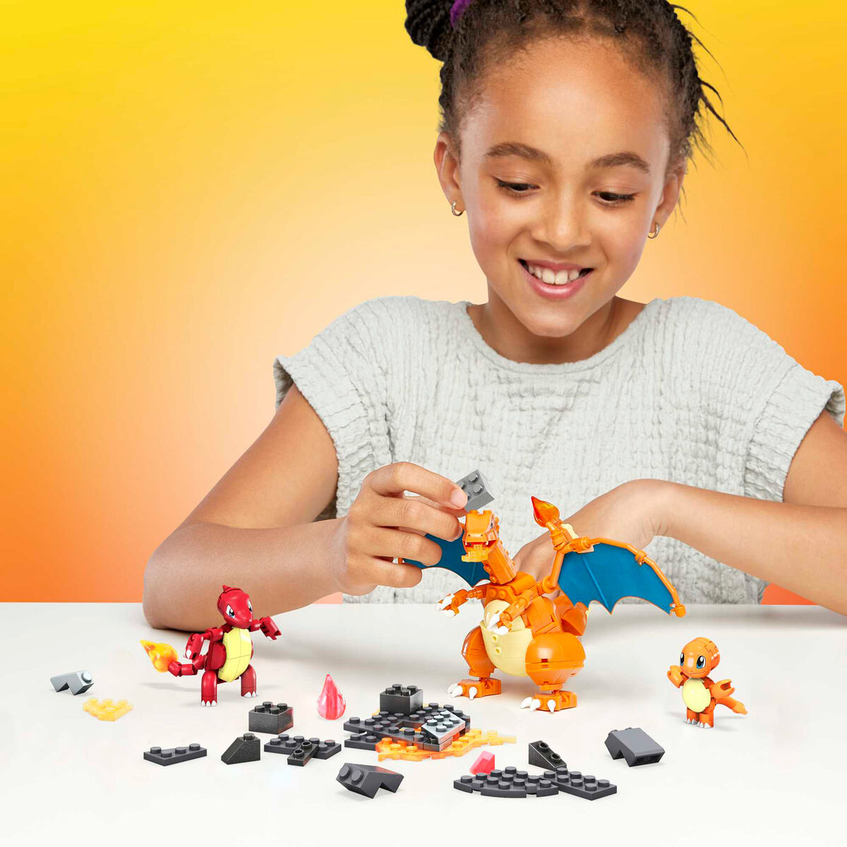 Imagen 3 de Mega Construx Evolucion Charmander Pokemon