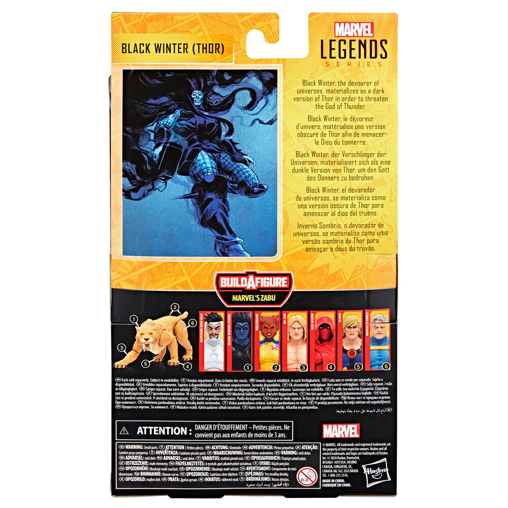 Imagen de Figura Black Winter Thor Marvel Legends Series 15Cm parte de nuestra colección en Espadas y más, sitio oficial.