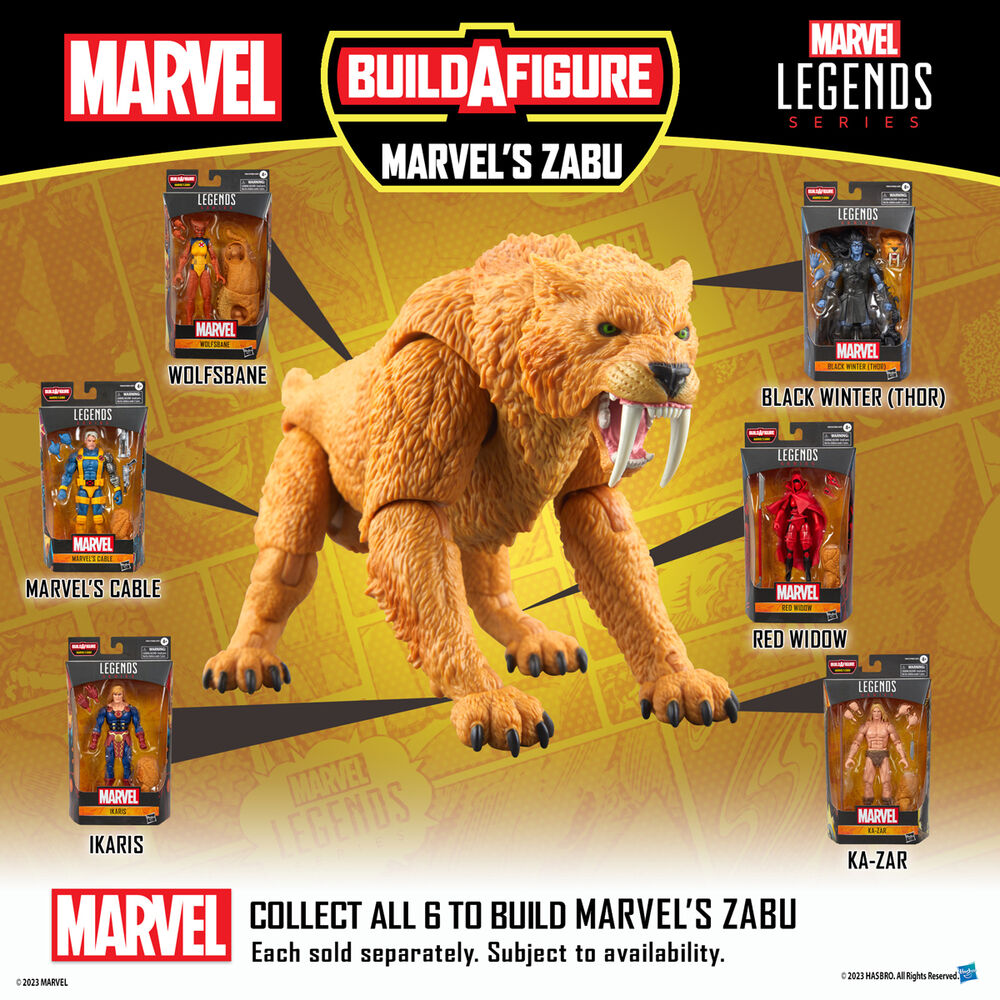 Imagen 13 - Figura Marvels Cable Marvel Legends Series 15Cm