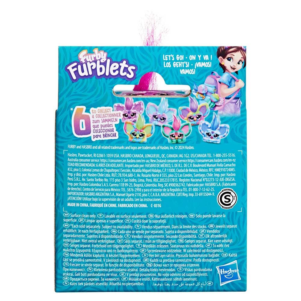 Imagen de Mini Furby Hip Bop Furblet parte de nuestra colección en Espadas y más, sitio oficial.