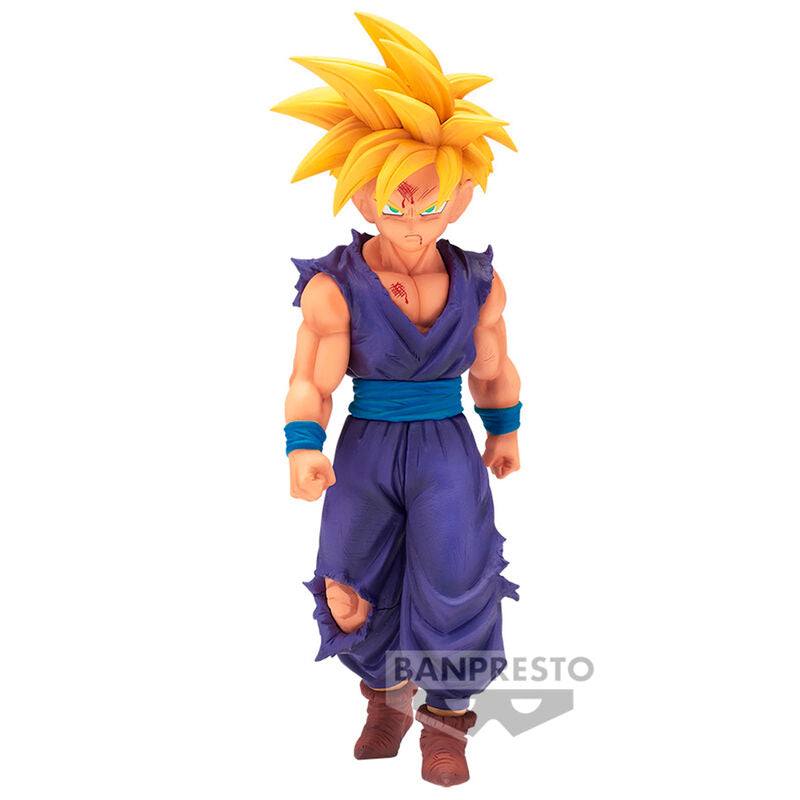 Imagen 1 de Figura Super Saiyan Son Gohan Solid Edge Work Dragon Ball Z 16Cm