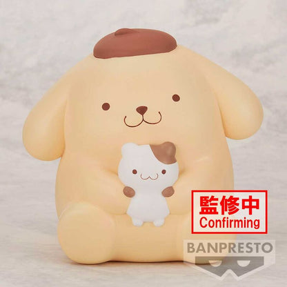 Imagen 2 de Figura Pompompurin Sofvimates Sanrio Characters 11Cm