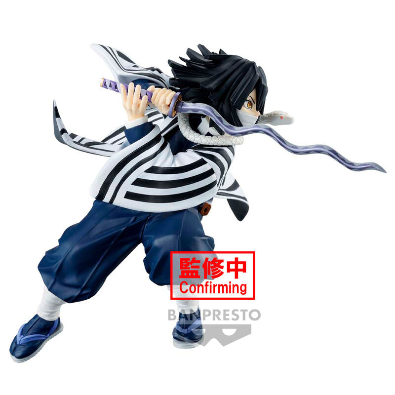 Imagen 2 - Figura Obanai Iguro Vibration Stars Demon Slayer Kimetsu No Yaiba 11Cm