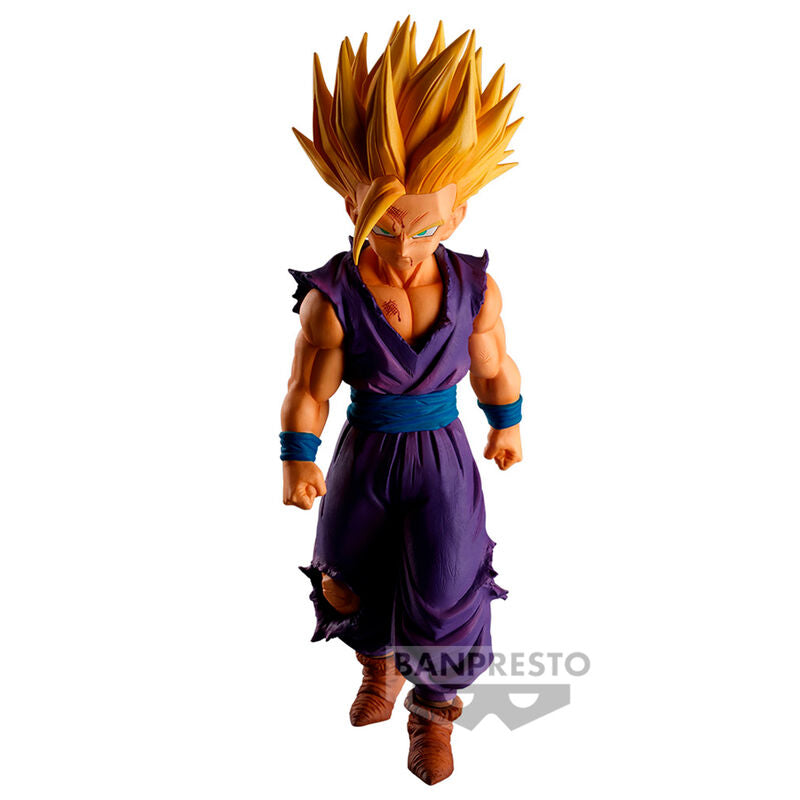 Imagen 2 de Figura Super Saiyan 2 Son Gohan Solid Edge Work Dragon Ball Z 16Cm