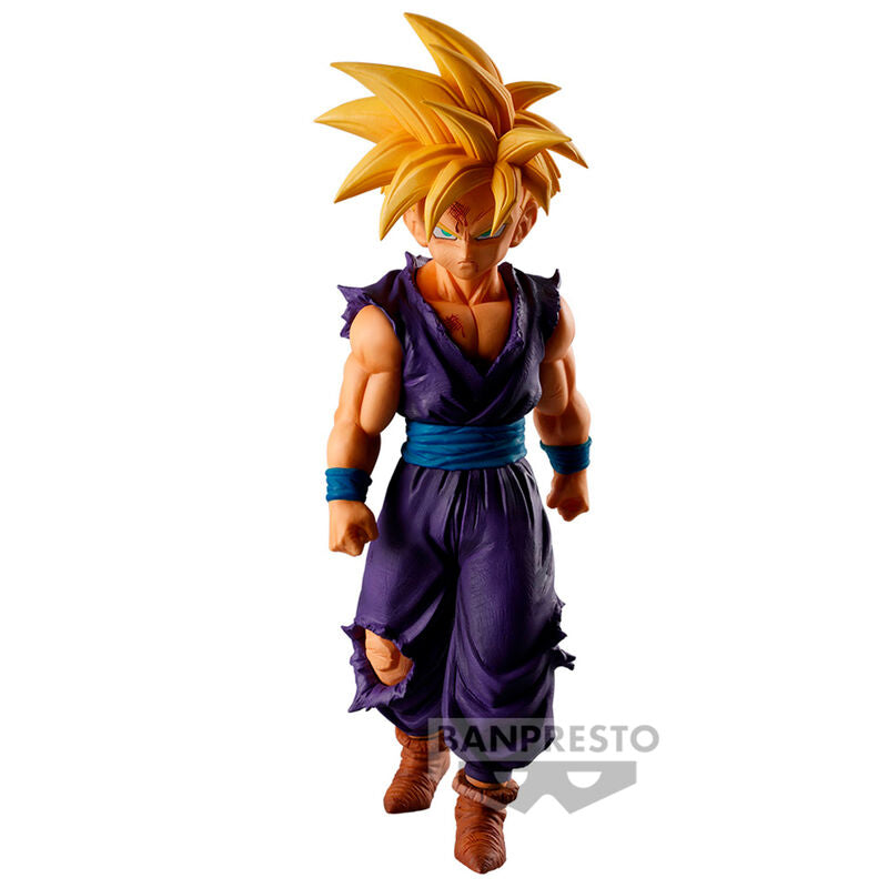 Imagen 2 de Figura Super Saiyan Son Gohan Solid Edge Work Dragon Ball Z 16Cm