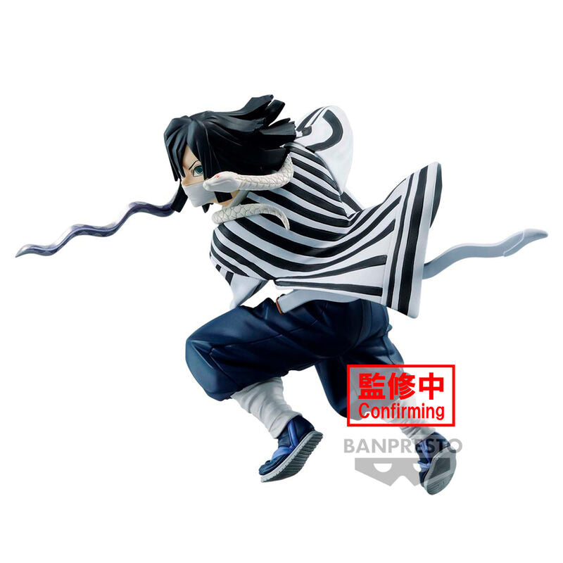 Imagen 4 - Figura Obanai Iguro Vibration Stars Demon Slayer Kimetsu No Yaiba 11Cm