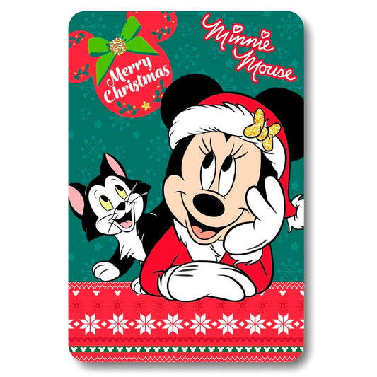 Imagen 1 de Manta Polar Navidad Minnie Disney