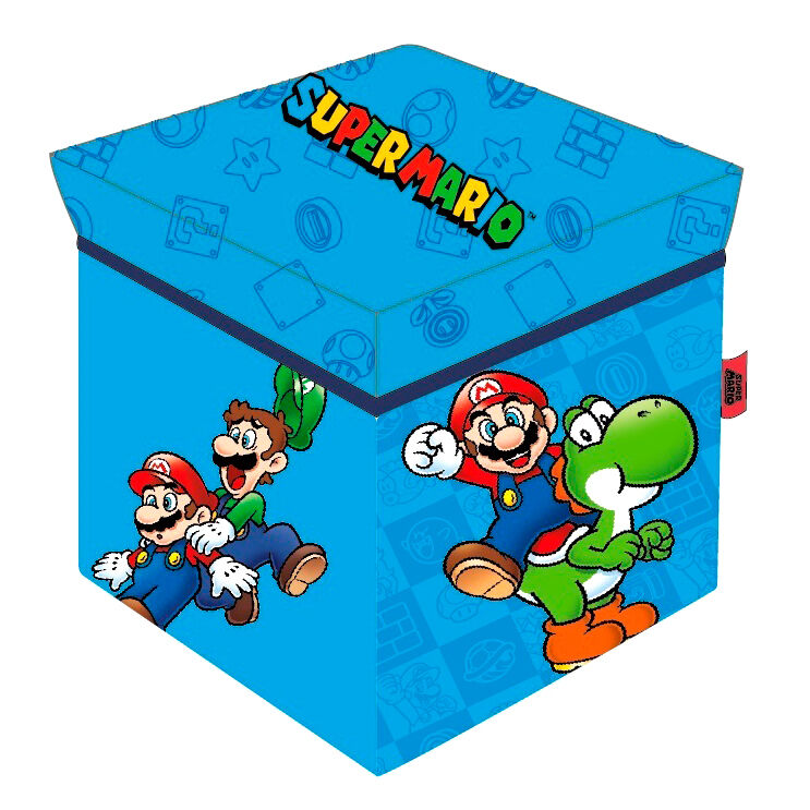 Imagen 1 de Cubo Almacenaje Super Mario Bros