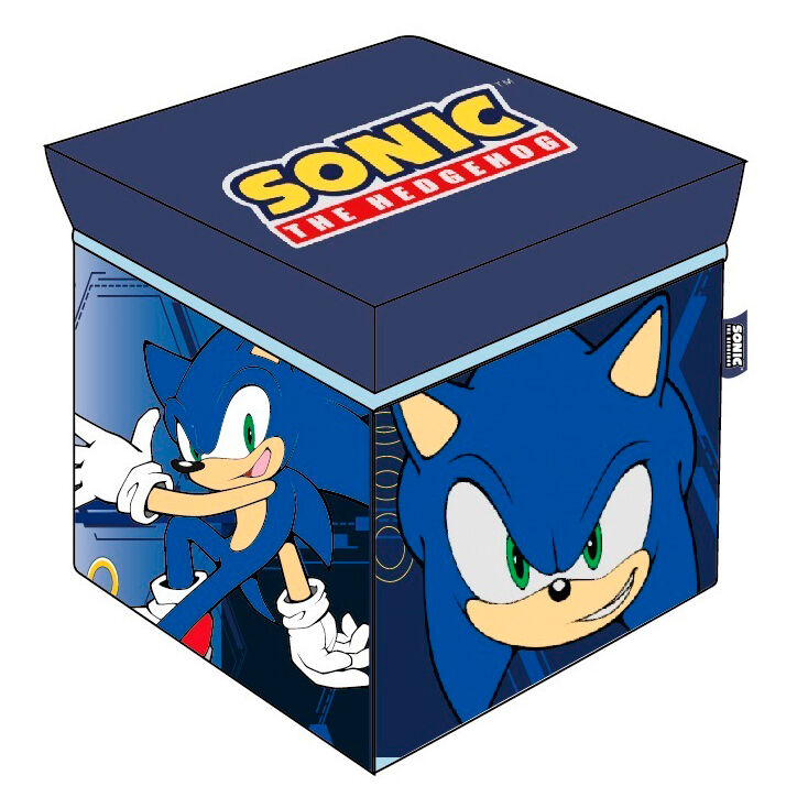 Imagen 1 de Cubo Almacenaje Sonic The Hedgehog