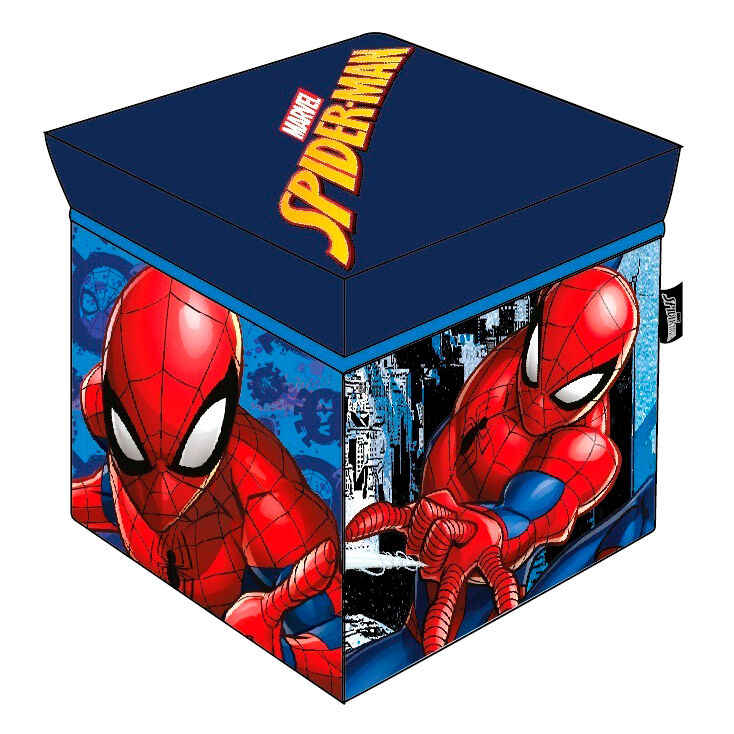 Imagen 1 de Cubo Almacenaje Spiderman Marvel