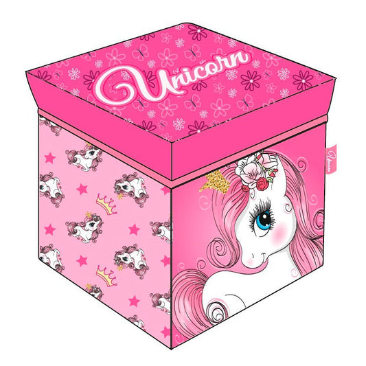 Imagen 1 de Cubo Almacenaje Unicornio