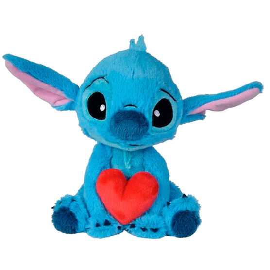 Imagen 1 de Peluche Corazon Stitch Disney 25Cm