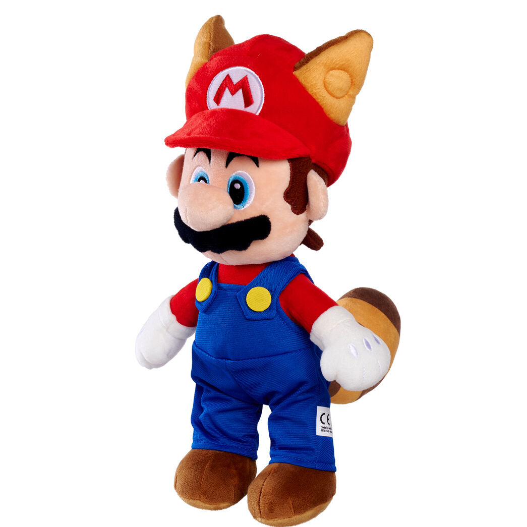 Imagen 2 de Peluche Mapache Mario Super Mario Bros 30Cm