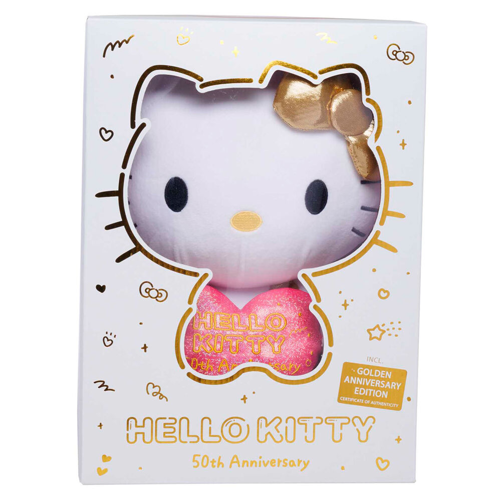 Imagen 3 de Peluche 50Th Anniversario Hello Kitty 30Cm