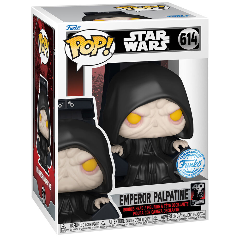 Imagen 2 de Figura Pop Star Wars Emperor Palpatine Exclusive