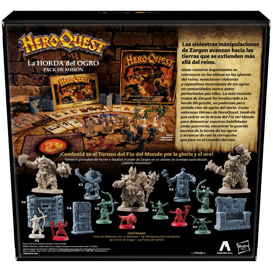 Imagen 8 de Expansion Juego Mesa La Horda Del Ogro Heroquest Español