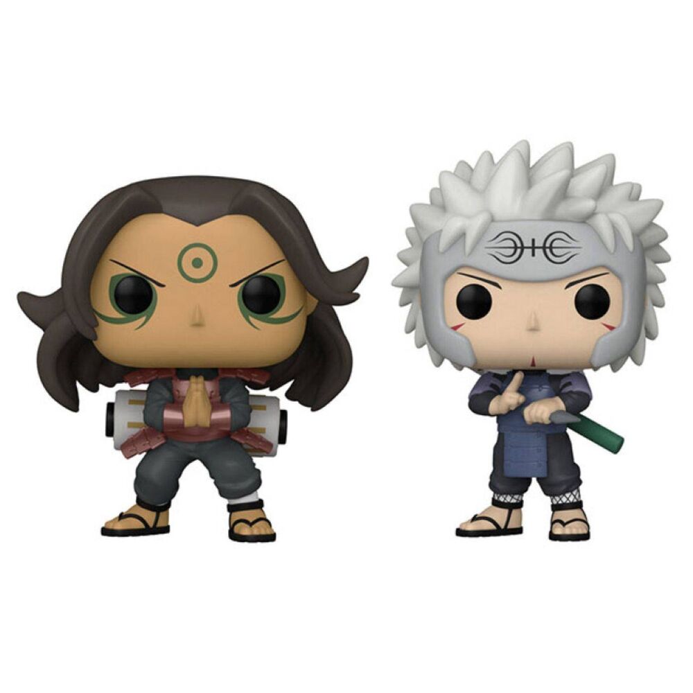 Imagen 2 de Blister 2 Figuras Pop Naruto Shippuden Hashirama & Tobirama Exclusive