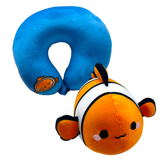 Imagen 1 de Almohada Viaje + Peluche Swapseazzz  Pez Payaso Adoramals