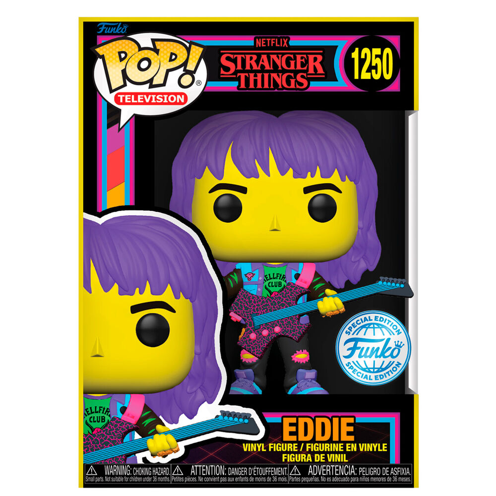 Imagen 2 de Figura Pop Stranger Things Eddie Exclusive 2