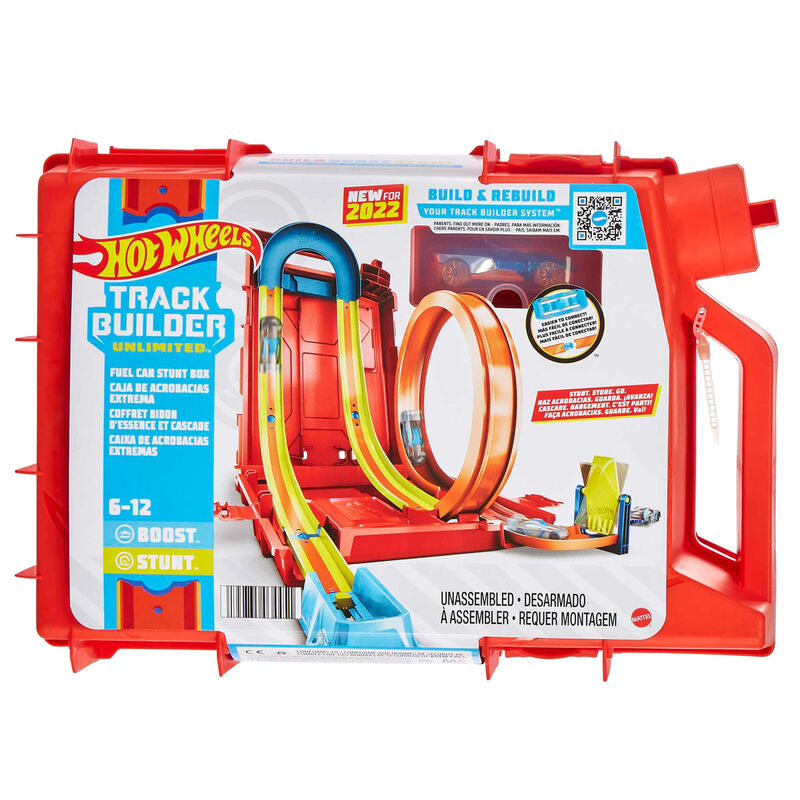 Imagen 1 de Pista Bidon De Acrobaciastrack Builder Hot Wheels