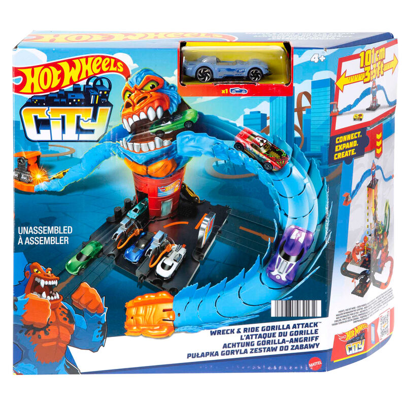 Imagen 1 de Pista Gorila Gasolinera City Hot Wheels