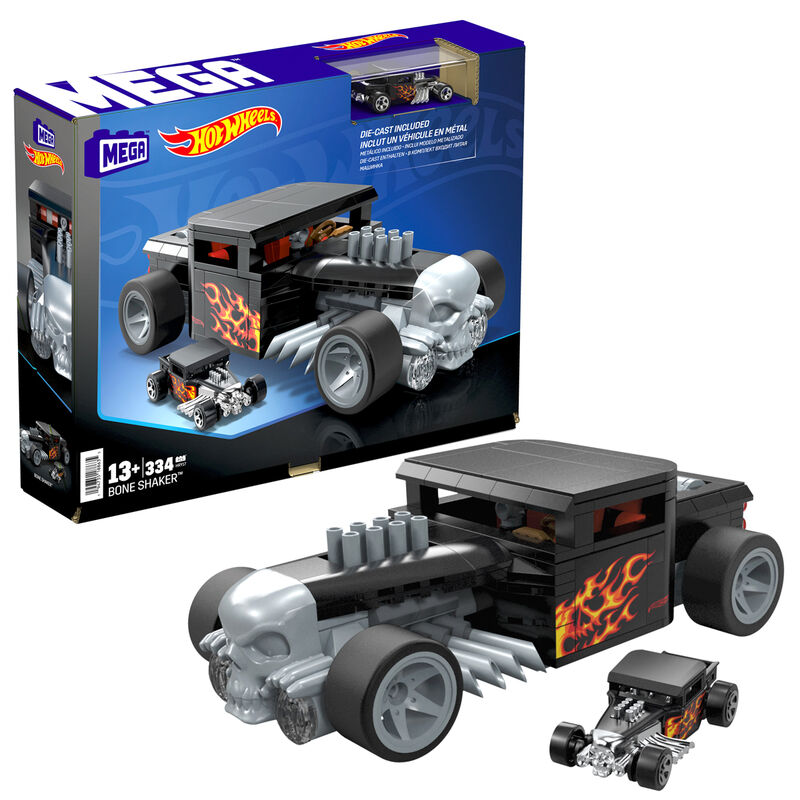 Imagen 1 de Mega Construx Coche Bone Shaker Hot Wheels