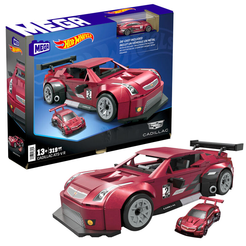 Imagen 1 - Mega Construx Coche Cadillac Ats-vr Hot Wheels