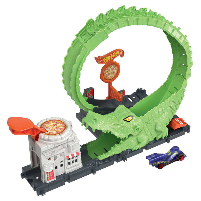 Imagen 2 - Pista Ataque Del Cocodrilo City Hot Wheels