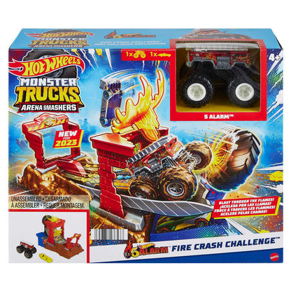 Imagen 2 de Pista Reto De Destruccion Arena Smashers Monster Trucks Hot Wheels Surtido