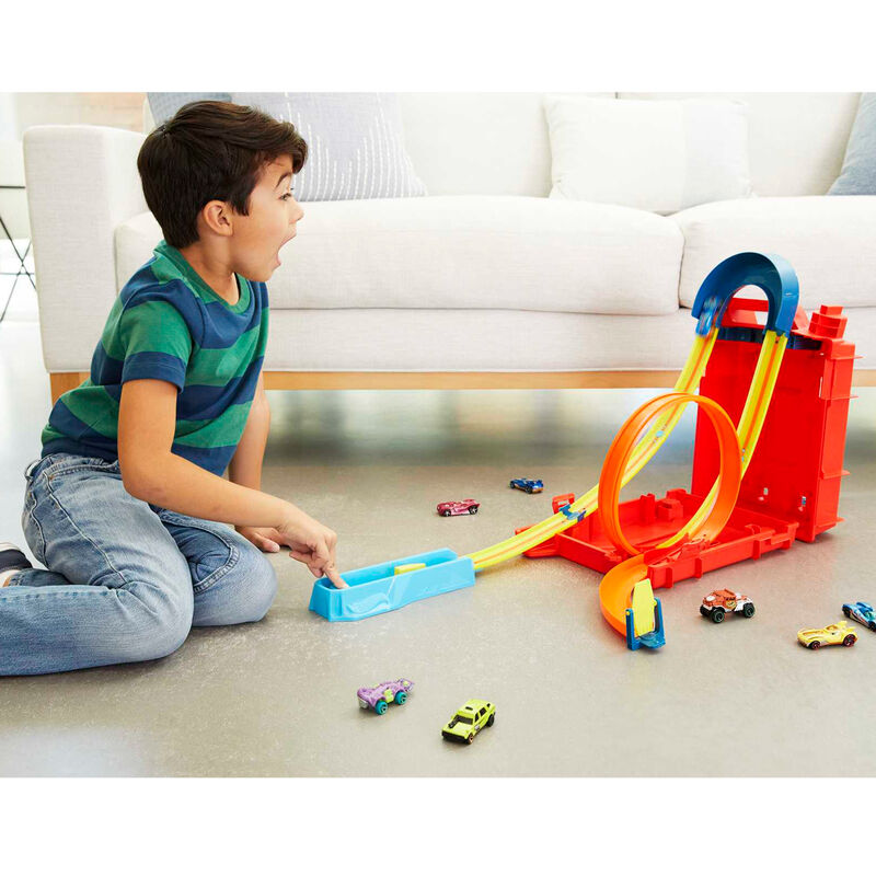 Imagen 2 - Pista Bidon De Acrobaciastrack Builder Hot Wheels