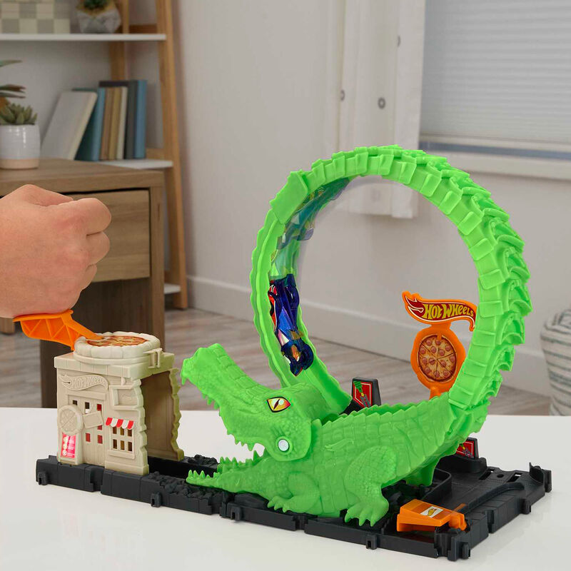 Imagen 3 - Pista Ataque Del Cocodrilo City Hot Wheels