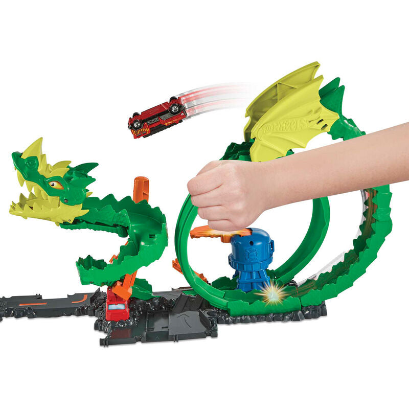 Imagen 6 de Pista Dragon Drive Firefight City Hot Wheels