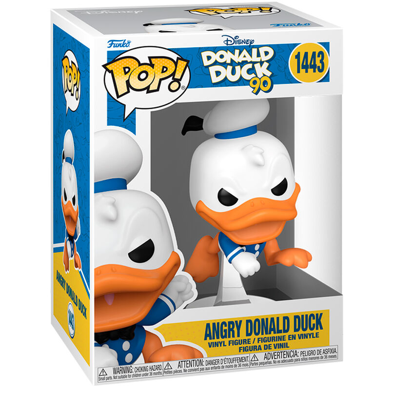 Imagen 2 de Figura Pop Disney 90Th Anniversary Angry Donald Duck