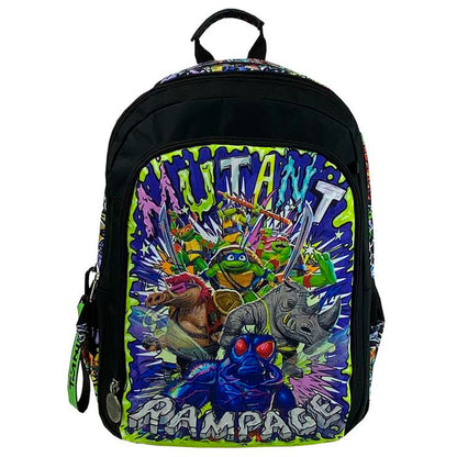 Imagen 3 de Mochila Mutant Mayhem Tortugas Ninja 43Cm Adaptable