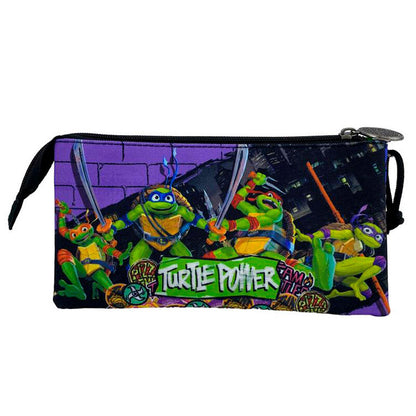 Imagen de Portatodo Mutant Mayhem Tortugas Ninja Triple parte de nuestra colección en Espadas y más, sitio oficial.